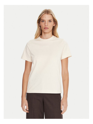 Lacoste Тишърт TF0355 Бежов Regular Fit