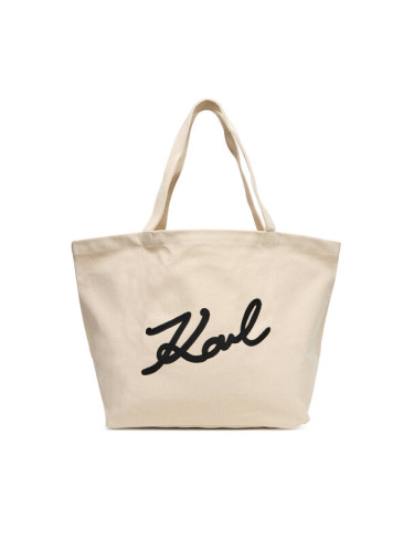 KARL LAGERFELD Дамска чанта A3W50108 Екрю