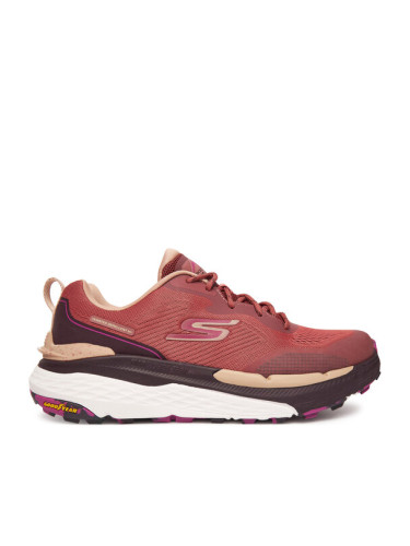 Skechers Маратонки за бягане Max Cushioning Elite Trail 2.0 129165/RUST Бордо