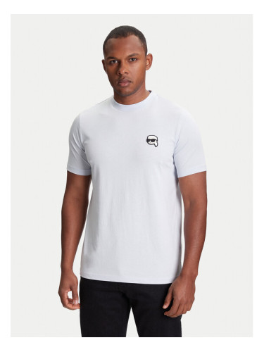 KARL LAGERFELD Тишърт 755710 553224 Електриков Slim Fit