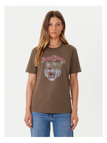 JOOP! Jeans Тишърт Tanasia 30048568 Зелен Regular Fit