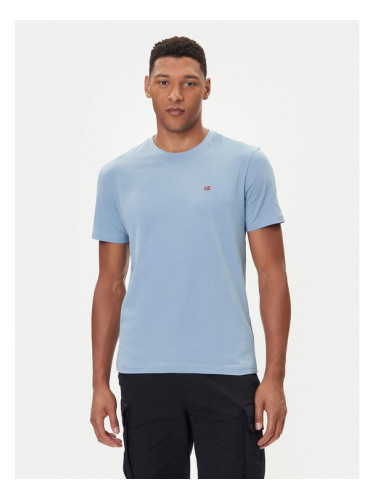 Napapijri Тишърт Salis NP0A4H8D Син Regular Fit