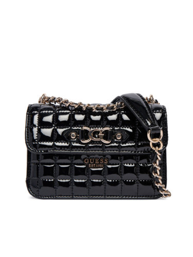 Guess Дамска чанта Nadira Mini HWQT84 24780 Черен