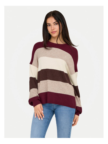 ONLY Пуловер Atia 15220044 Виолетов Regular Fit