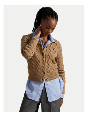 Polo Ralph Lauren Кардиган 211972104001 Бежов Slim Fit