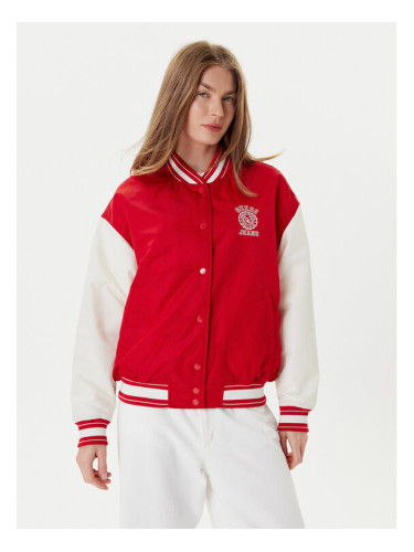 Guess Jeans Яке бомбър W5YL15 WHAA2 Червен Regular Fit