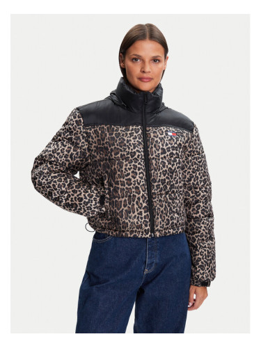 Tommy Jeans Зимно яке DW0DW21967 Кафяв Relaxed Fit