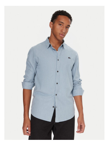 Quiksilver Риза Premium Stretch EQYWT04670 Светлосиньо Regular Fit