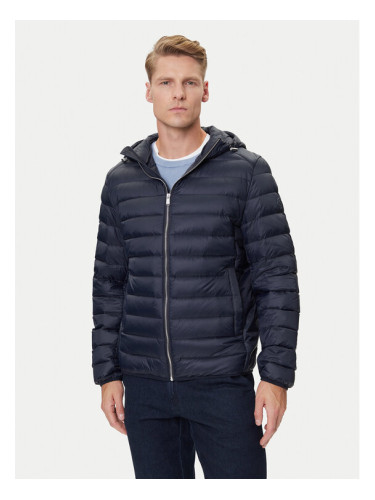 BOSS Пухено яке H-Dimeo 50540450 Тъмносин Regular Fit