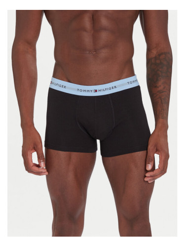 Tommy Hilfiger Комплект 3 чифта боксерки UM0UM02763 Черен