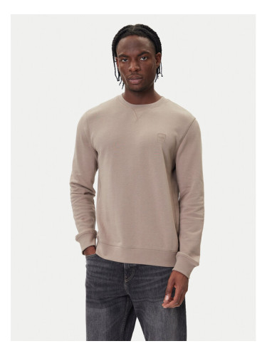 BOSS Суитшърт Westart 50509323 Бежов Regular Fit