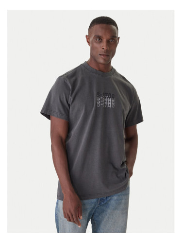 G-Star Raw Тишърт Multi Logo D26049-C756 Син Loose Fit