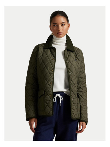 Polo Ralph Lauren Преходно яке 211965336001 Зелен Straight Fit