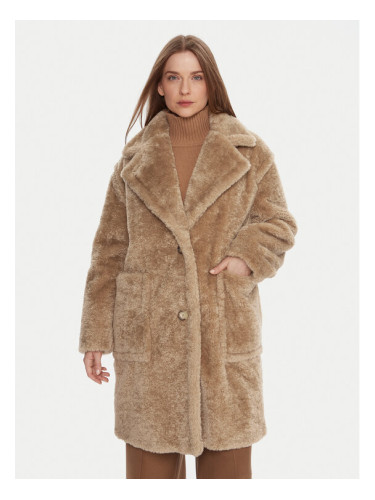 BOSS Кожух C_Catedy 50548583 Бежов Relaxed Fit