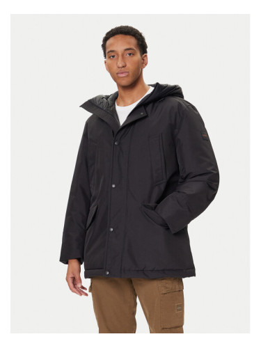 BOSS Зимно яке Osiass1 50547078 Черен Relaxed Fit