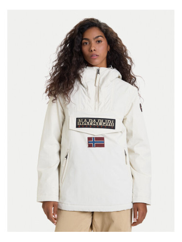 Napapijri Анорак Rainforest NP0A4GM6 Екрю Regular Fit