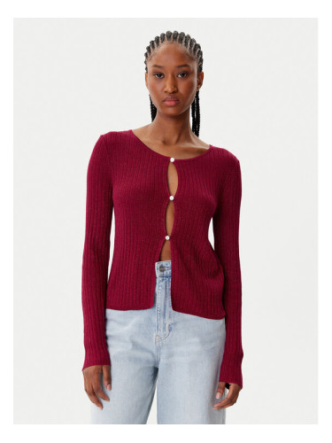 Morgan Кардиган 252-MIZOR Червен Slim Fit