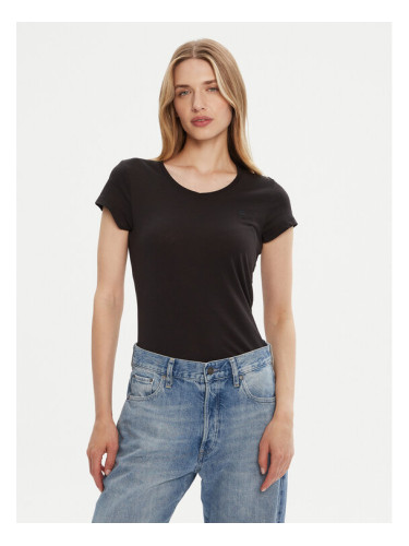 G-Star Raw Тишърт Eyben D24533-4107 Черен Slim Fit