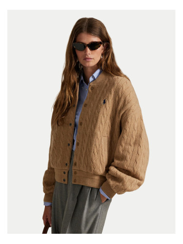 Polo Ralph Lauren Яке бомбър 211966122002 Бежов Relaxed Fit