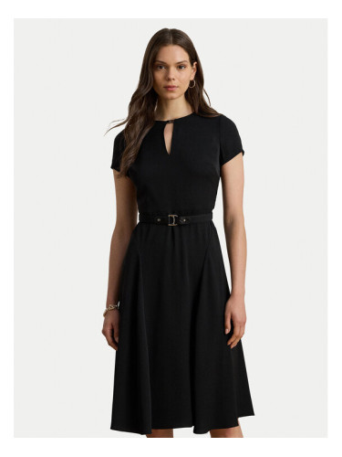 LAUREN RALPH LAUREN Коктейлна рокля 200973369002 Черен Flare Fit