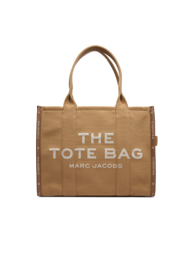 Marc Jacobs Дамска чанта The Jacquard Large Tote Bag M0017048 Кафяв