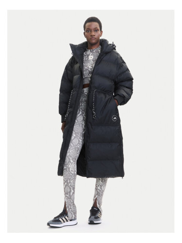 adidas by Stella McCartney Зимно палто IX3081 Черен Loose Fit