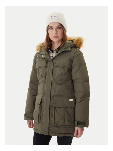 Hunter Парка Glyder HARW0014252 Зелен Regular Fit