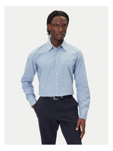 BOSS Риза Relegant 50518304 Светлосиньо Regular Fit