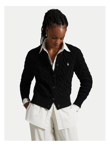 Polo Ralph Lauren Кардиган 211972104005 Черен Slim Fit