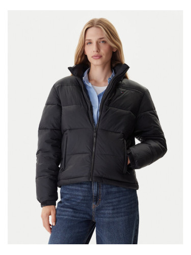 Tommy Jeans Зимно яке DW0DW21619 Черен Relaxed Fit