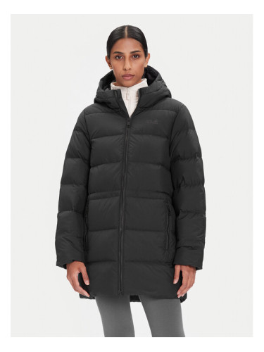 Jack Wolfskin Зимно палто Frozen Palace A65096 Черен Regular Fit