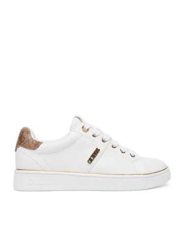Guess Сникърси FLFBTZ ELE12 Бял