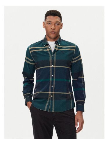 Barbour Риза MSH4994TN23 Зелен Tailored Fit