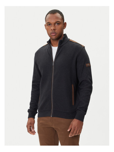 Bugatti Суитшърт 8700-85050D Сив Regular Fit