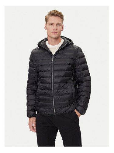 BOSS Пухено яке H-Dimeo 50540450 Черен Regular Fit