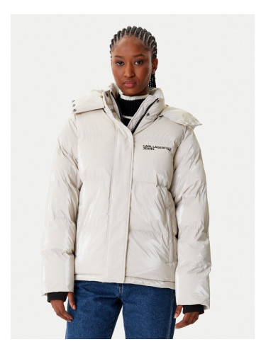 Karl Lagerfeld Jeans Зимно яке A4W15020 Бежов Regular Fit