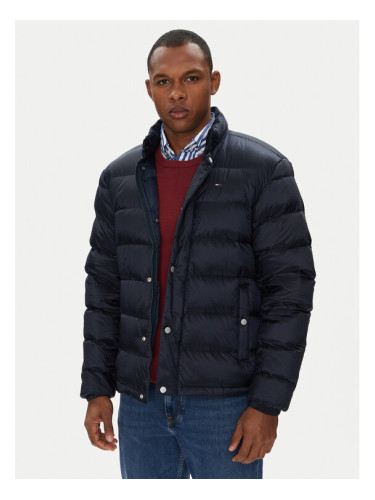 Tommy Jeans Пухено яке DM0DM21937 Тъмносин Regular Fit