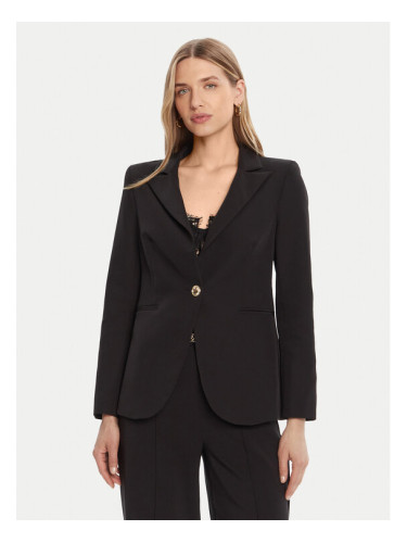 Rinascimento Сако CFC0126224003 Черен Regular Fit