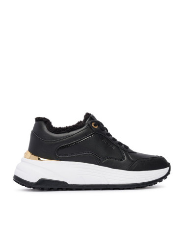 Guess Сникърси FLFRRE ELE12 Черен