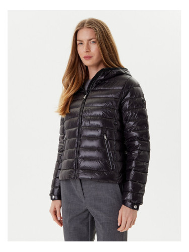 Tommy Hilfiger Пухено яке WW0WW46788 Черен Regular Fit