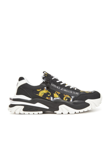 Versace Jeans Couture Сникърси 78YA3SI5 Черен