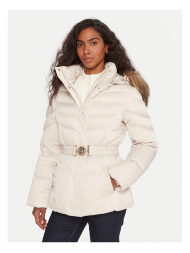 Guess Пухено яке W5BL31 W2802 Бежов Regular Fit
