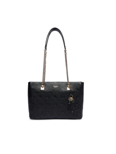 Guess Дамска чанта Tisha HWPD77 64230 Черен