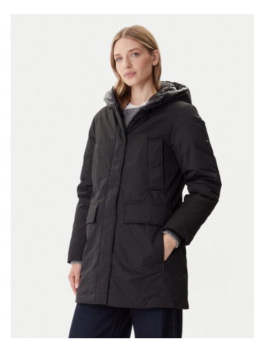 Tommy Hilfiger Парка WW0WW46533 Черен Relaxed Fit