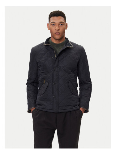 Barbour Преходно яке Powell MQU0281NY71 Тъмносин Slim Fit