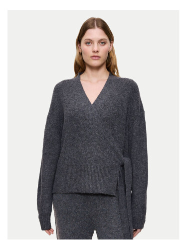 Triumph Кардиган Amourette Cozy 10225069 Сив Relaxed Fit