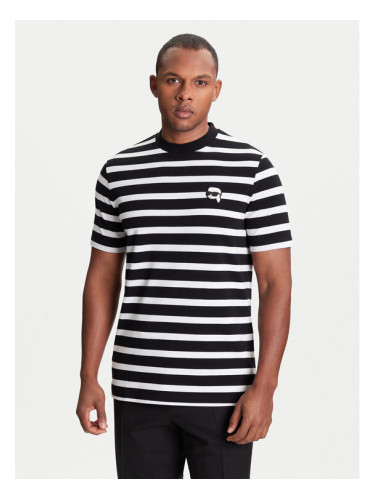 KARL LAGERFELD Тишърт 755022 553231 Черен Regular Fit