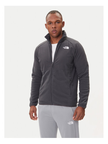 The North Face Полар Glacier NF0A89JG Сив Regular Fit