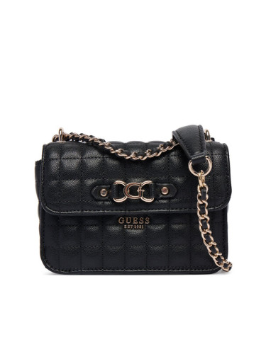 Guess Дамска чанта Nadira Mini HWQG84 24780 Черен