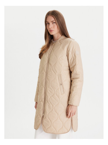 JOOP! Зимно палто Carla 10018874 30047609 Бежов Regular Fit